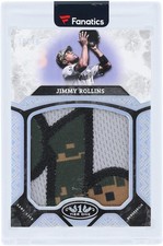 Jimmy Rollins White Sox 2025 Topps Tier One 4 Color GU Relic #PPR-JR #10/10 Card