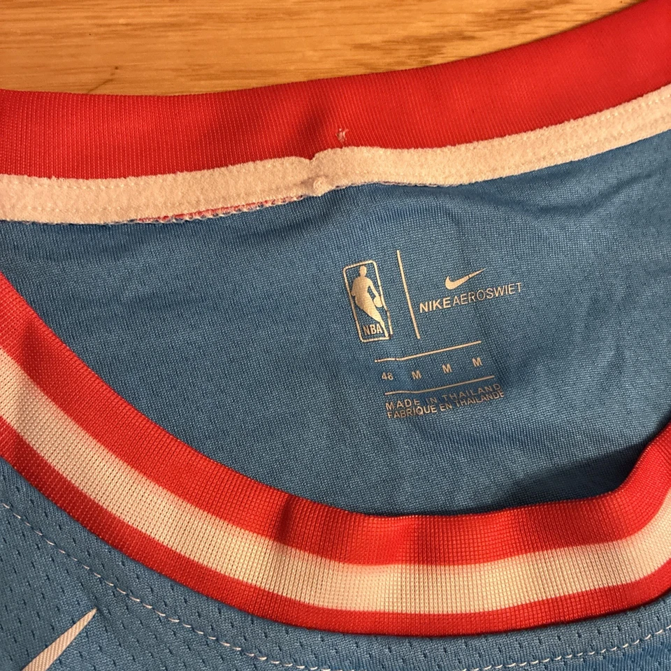 Camiseta deportiva Nike Chicago Bulls NBA #2 Lonzo Ball City Edition talla 48 Foto 3 de 4