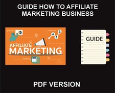 Guide How To Start Affiliate Marketing Business, PDF