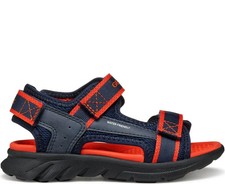Geox Airadyum Boys' Blue Open-Toe Sandals Casual Fashion J45F1B014MEC0735