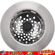 Stainless Steel Kitchen Sink Strainer Drain Filter Easy to Clean Durable New