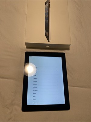 Apple iPad 4th Generation 64GB Black 4G/LTE/Wifi Model