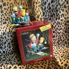 2000 The Simpsons Carlton Cards Heirloom Ornament Collection "Look Out Below"