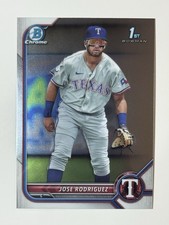 2022 Bowman - Chrome Prospects Jose Rodriguez #BCP-62 (RC)
