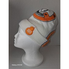 Kids Star Wars BB8 Beanie Hat Orange White Gray Winter Warm Knit Cap