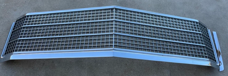 S CHEVY CHEVROLET MONTE CARLO PARRILLA DELANTERA CROMADA 1970 70 OEM Foto 4 de 4