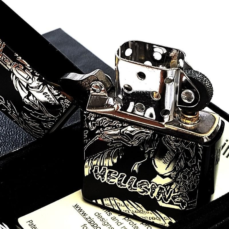 Zippo Kouta Hirano Andersen Cross Hellsing Matte Black Regular