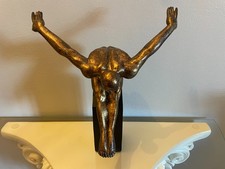 Sportler Schwimmer Athlet Deko Büste