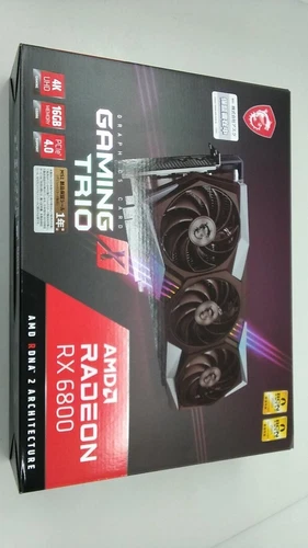 MSI Radeon RX6800 Graphics Card 16GB GDDR6 PCIe 4.0 DisplayPort HDMI Used