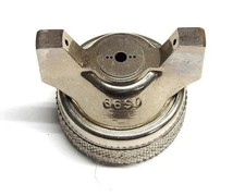 Binks 46-6020 66sd Air Nozzle W Retainer Ring Spray Gun