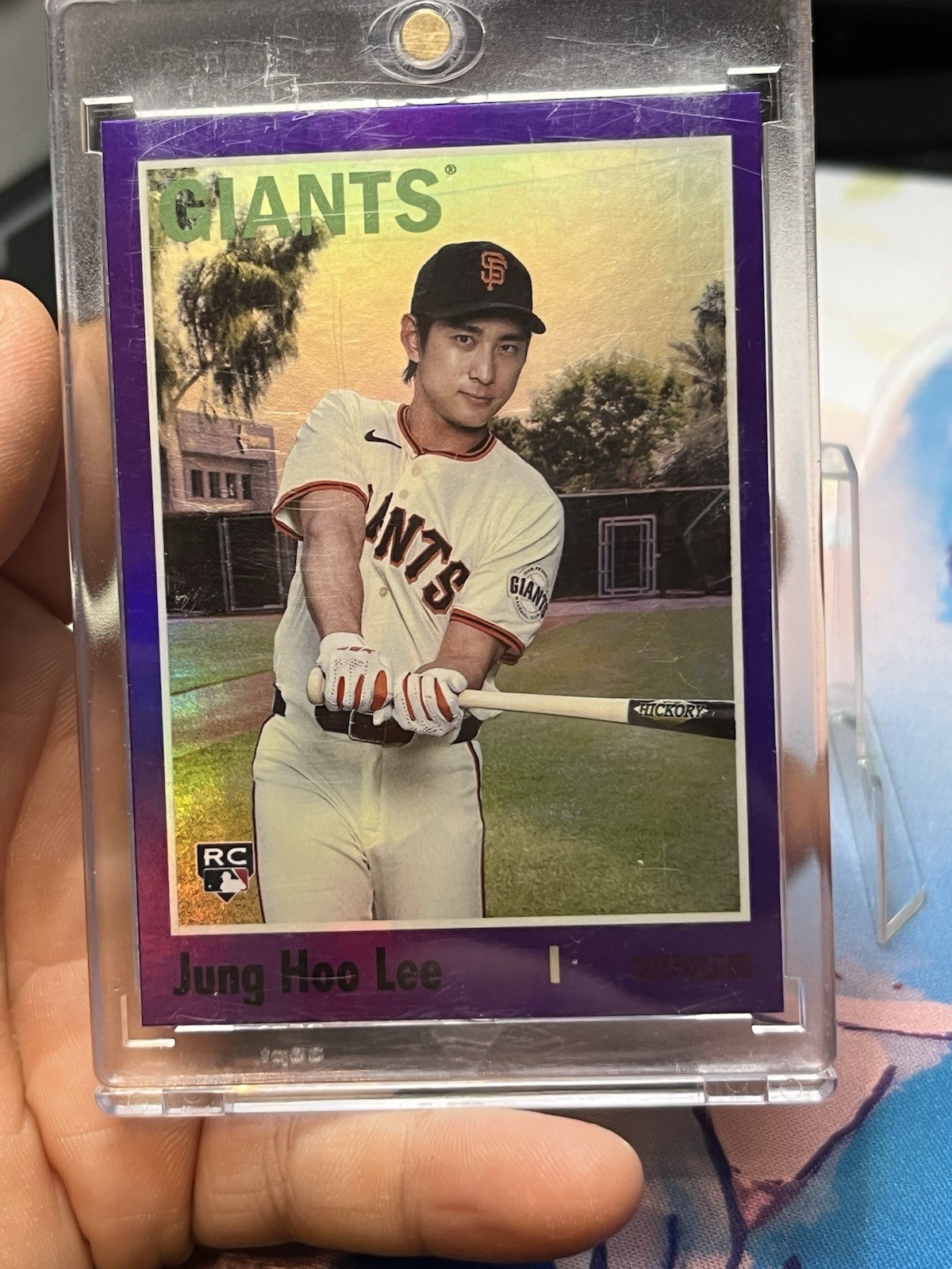 2024 Topps Archives - 1970 Topps Jung-Hoo Lee #127 Purple Foil (RC)