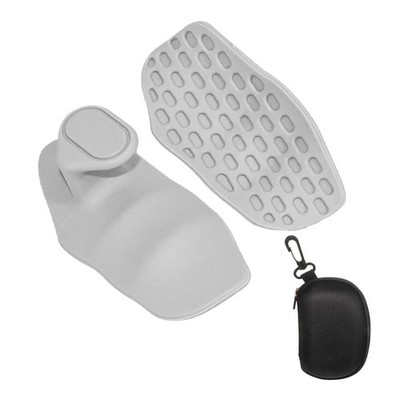 AntiSlip Workout Grips  Ergonomic Rubber Hand Protector Gloves for Weight Lif...