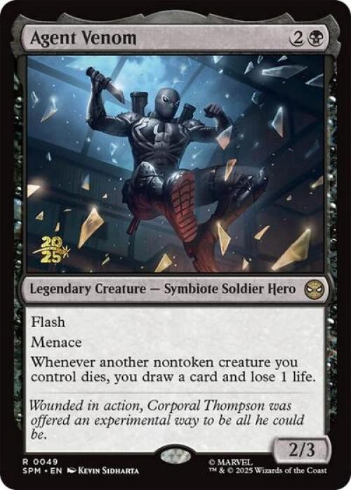 Agent Venom - PRER MTG - Light Play
