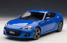 AUTOart Auto 1:18Subaru BRZ Blue Simulation Alloy Car Model Collection Car Model