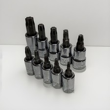 Matco 38 14 Drive Torx Plus Bit Socket Set 10pc Txpa T8-t55 Usa Chrome Matco 38 14 Drive Torx Plus Bit Socket Set 10pc Txpa T8-t55 Usa Chrome