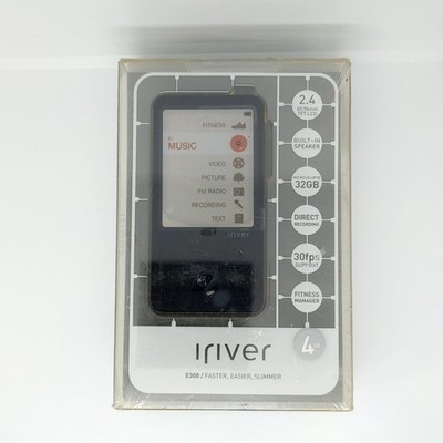 Unused iriver E300 4GB Digital Audio Player MP3 Player Unopened Digital Audio Pl
