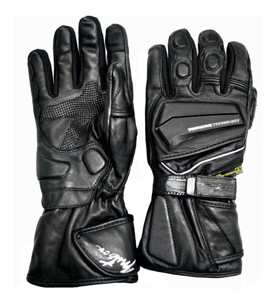 Gant moto route hiver Mitsou étanche et chaud Trip black XS