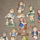 12 VINTAGE 60/70s PLASTIC GOEBEL HUMMEL FIGURINES ORNAMENTS MADE CHINA HONG CONG — photo 4