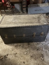 Antique Travel Trunk W/drawers