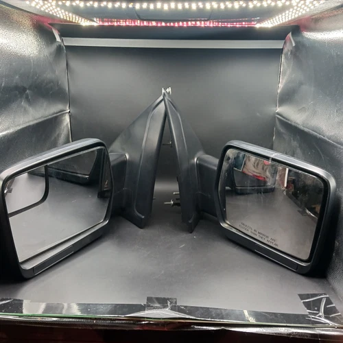 2pc FORD F-150 2009-2014 FACTORY TRUCK DOOR MIRRORS MANUAL FOLD OEM