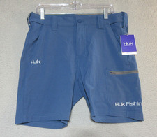 Huk Shorts Medium Mens NXTLVL 7  Short Performance Fishing NWT Measures 34x7