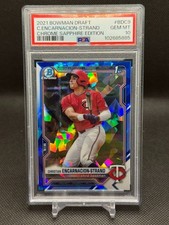 2021 Bowman Draft Chrome Sapphire Christian Encarnacion-Strand #BDC9 PSA 10