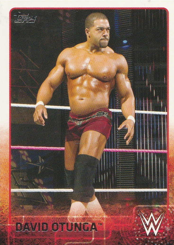 2015 Topps WWE #23 David Otunga