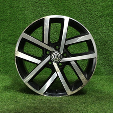 18" Volkswagen MK7 Golf Single Jurva Alloy Wheel 5x112 5G0601025CP OEM SpareX1