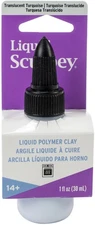 Sculpey Liquid 1oz-Translucent Turquoise