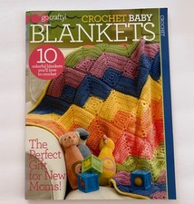 CROCHET BABY BLANKETS Pattern Booklet Go Crafty Granny Square Duckies Afghans