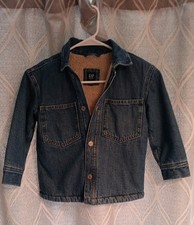 Gap Blue Denim Kids Size XS 4-5 Jacket