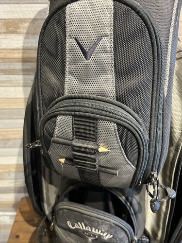 Bolsa de carro de golf Callaway Big Bertha 6 vías negra - Imagen 10 de 21