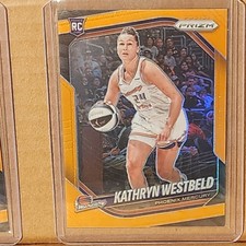 Kathryn Westbeld 2025 WNBA Prizm Rookie Orange Prizm #84/99 Phoenix Mercury
