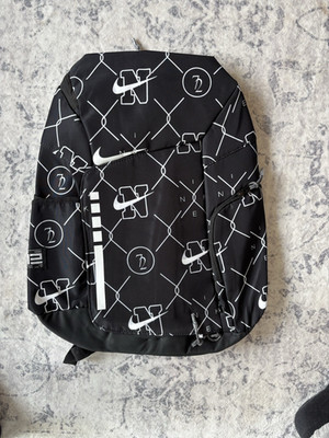 Nike Elite Pro 32L Basketball Backpack - Black/White