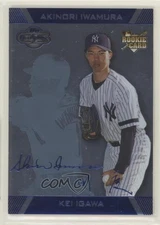 2007 Topps Co-Signers Silver Blue /150 Kei Igawa Akinori Iwamura #95 Rookie RC