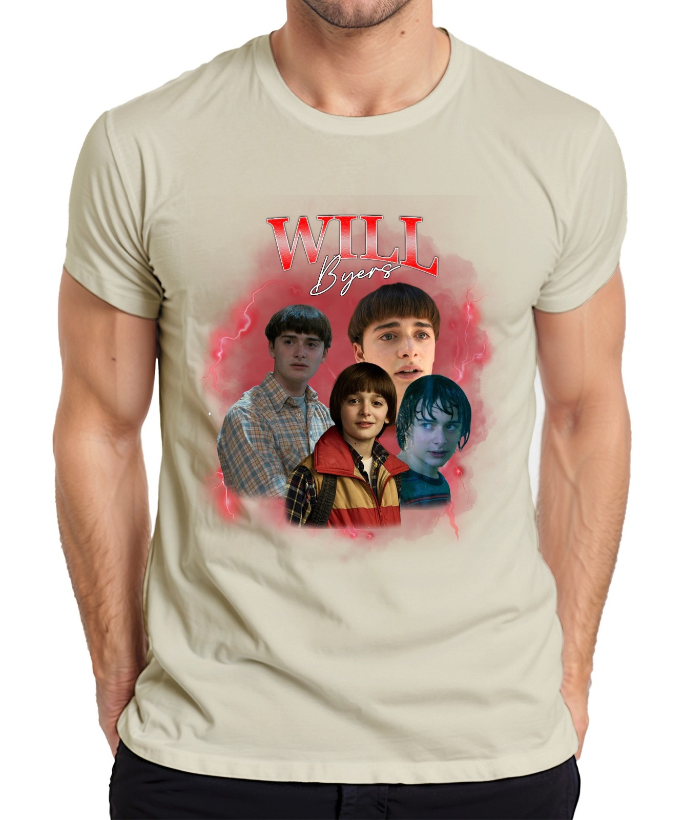 WILL Byers Stranger Fan Gift Retro Vintage Series 90s Bootleg Mens T-Shirt