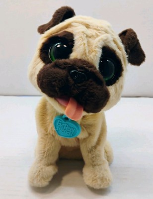 Hasbro FurReal Friends My Jumpin' Pug Pet Plush Electronic  Big Eyes WORKS