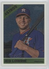 2015 Topps Heritage High Number Chrome 451/999 Jed Lowrie #611 1tr