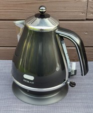 Delonghi ICONA Capitals Electric Kettle, 1.7L - Black