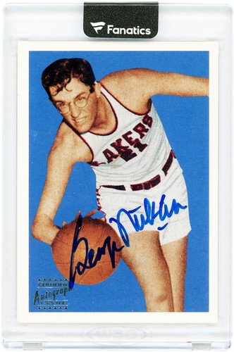 George Mikan [Overprint Back] #69 1948 Bowman card