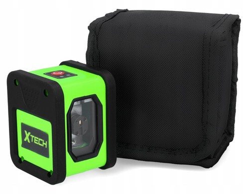 XTECH SELBSTNIVELLIERENDE LASERWASSERWAAGE KREUZ 4D 25M + STATIV MIT KOFFER - Bild 2 von 12
