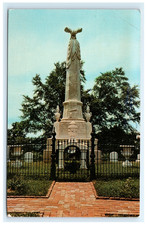 Tomb of Andrew Johnson Marble Monument Cemetery Greeneville TN Postcard
