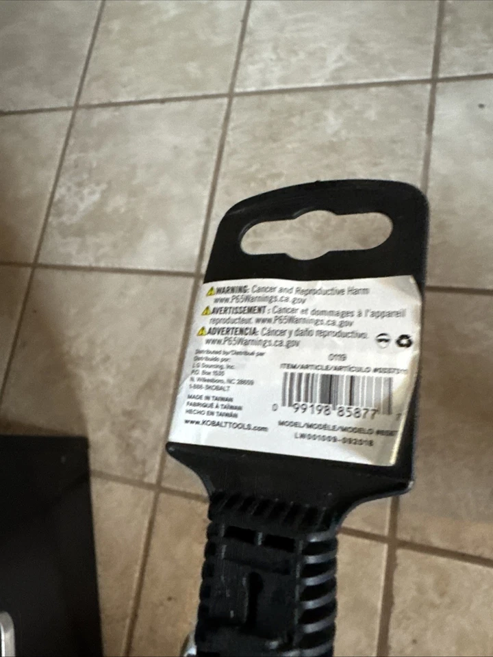 Kobalt 1/2” Drive 18” Flex Handle Breaker Bar 0337311 (E4) - Image 3 of 4