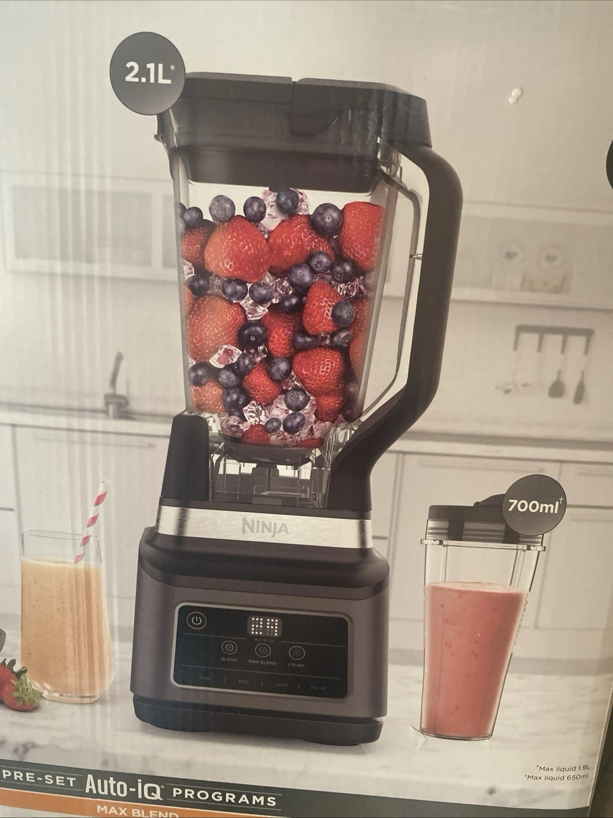 Ninja 3-in-1 Food Processor BN800UK - 2.1L
Opens in a new window or tab