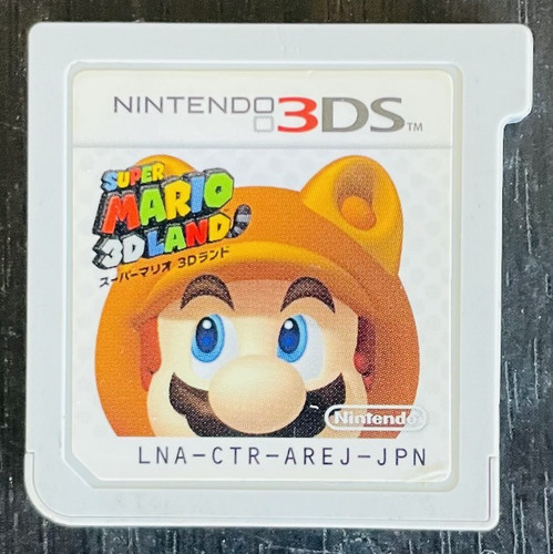 Super Mario 3D Land Nintendo 3DS 2011 Japanese Version LNA-CTR-AREJ-JPN
