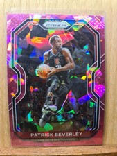 Patrick Beverley #140 2020-21 Prizm Pink Cracked Ice PRIZM K0139A
