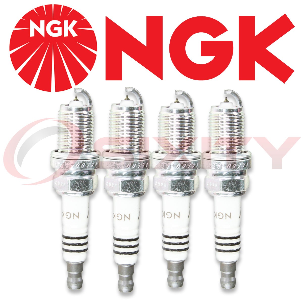 4 X New NGK IRIDIUM IX Resistor Performance Power Spark Plugs BKR7EIX11 # 6988