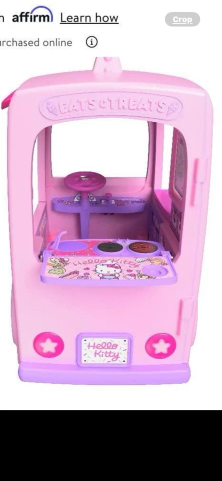 Camión de comida edición limitada Hello Kitty 12v come y trata ruedas eléctricas Foto 4 de 4