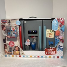 Little Tikes First Fridge - Interactive Realistic Refrigerator - Pretend Play
