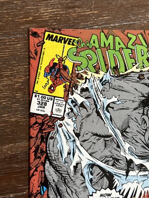 The Amazing Spider-Man #328 (Marvel 1990) Final ASM Artwork by T